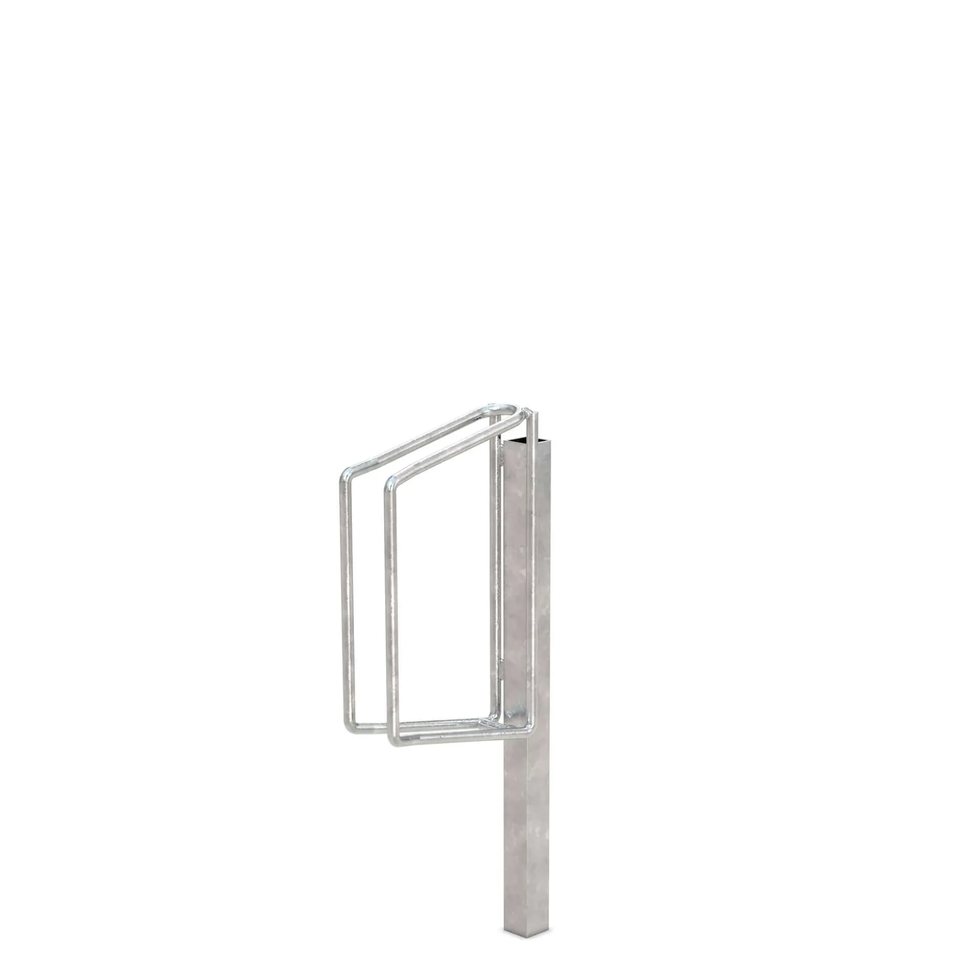 Cykelstativ med 1 bøjle til jord