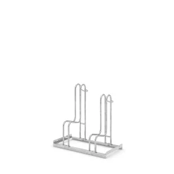 Cykelstativ med 2 høje bøjler
