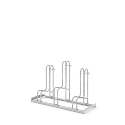 Cykelstativ med 3 høje bøjler