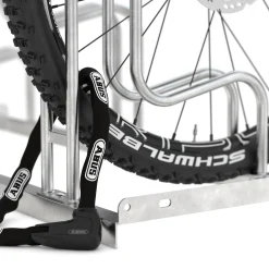 Cykelstativ med 3 høje bøjler