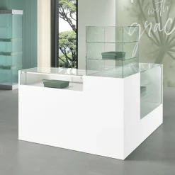 Disk Trento ll 50x150/150x90/140h, hvid