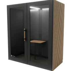 Dobbeltboks PhoneAlone, egetræslameller