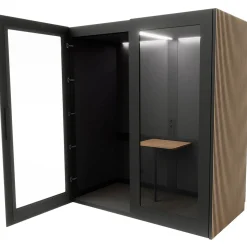 Dobbeltboks PhoneAlone, egetræslameller