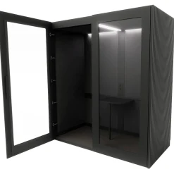 Dobbeltboks PhoneAlone, egetræslameller