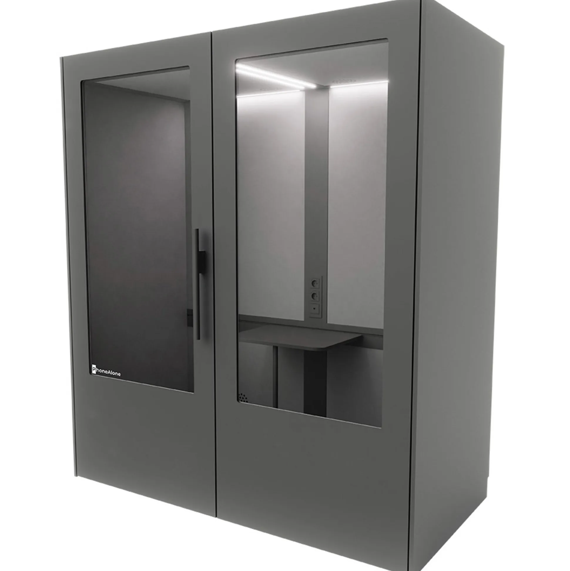 Dobbeltboks PhoneAlone, laminat