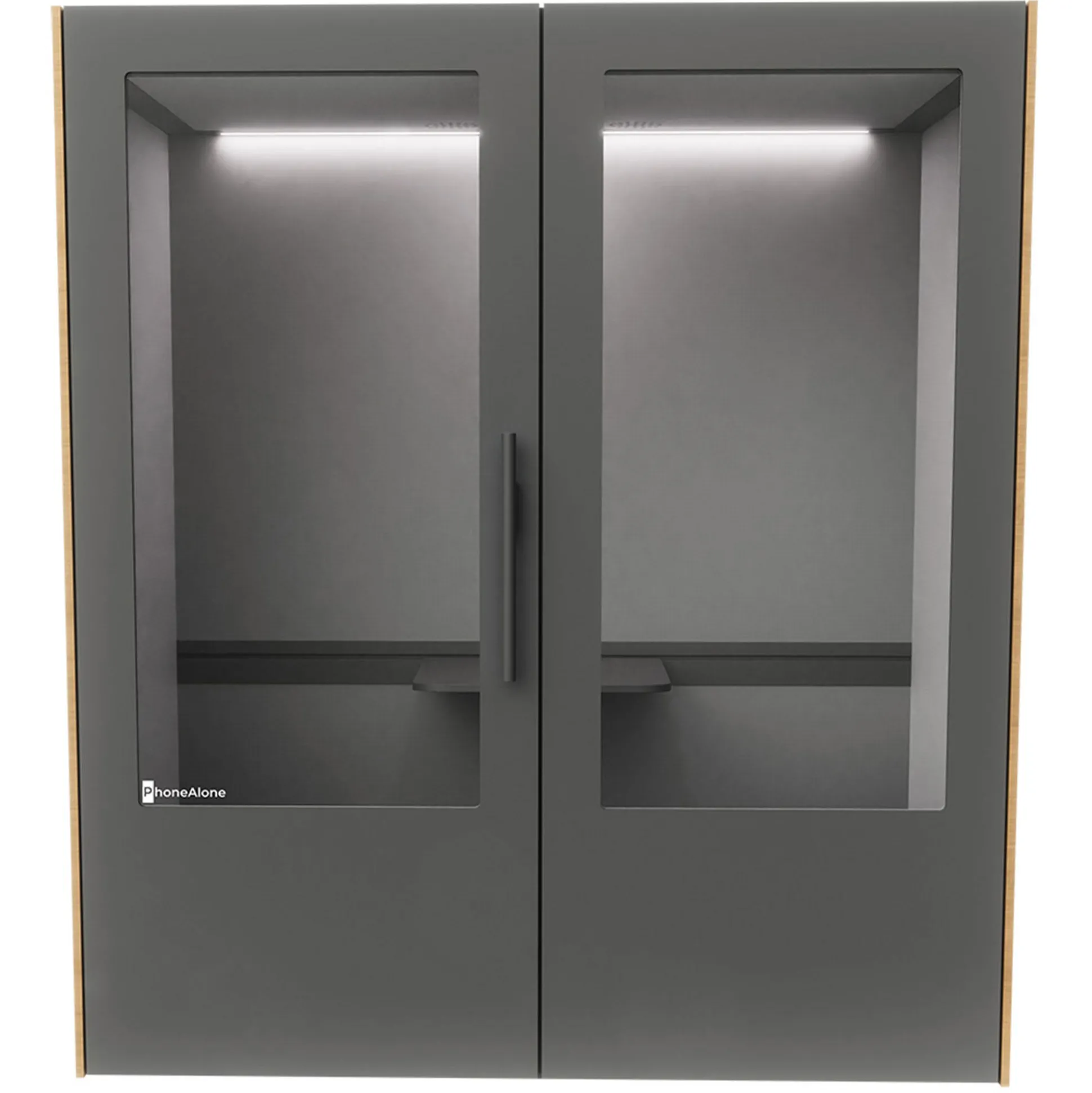 Dobbeltboks PhoneAlone, laminat