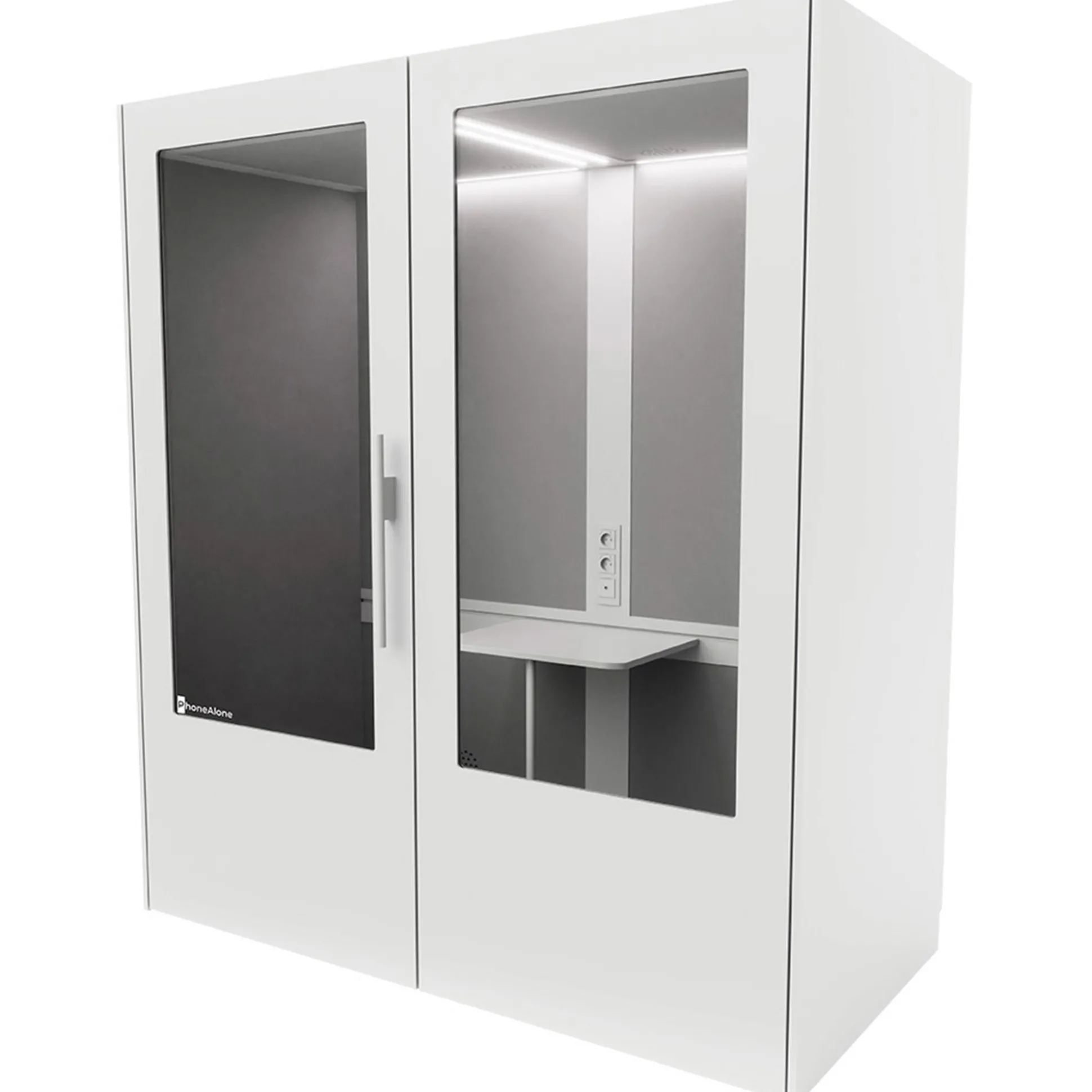 Dobbeltboks PhoneAlone, laminat