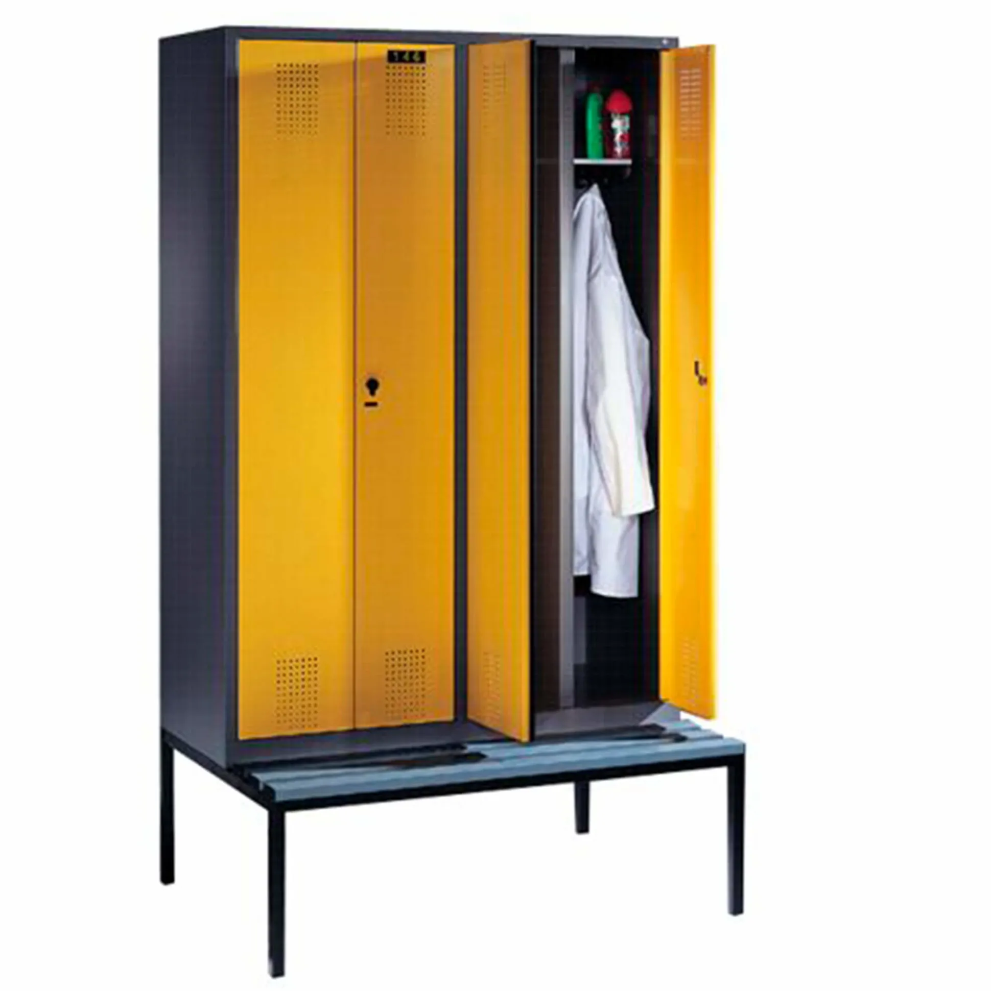 Evolo Garderobeskab m/bænk