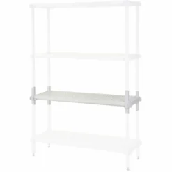 Fødevarereol komplet hylde d40x120cm