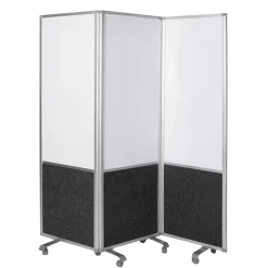 Foldeskærm PZ Flex 180x180 cm m. whiteboard