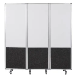 Foldeskærm PZ Flex 180x180 cm m. whiteboard