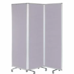 Foldeskærm PZ Flex 180x180h cm., alu