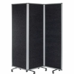 Foldeskærm PZ Flex 180x180h cm., alu