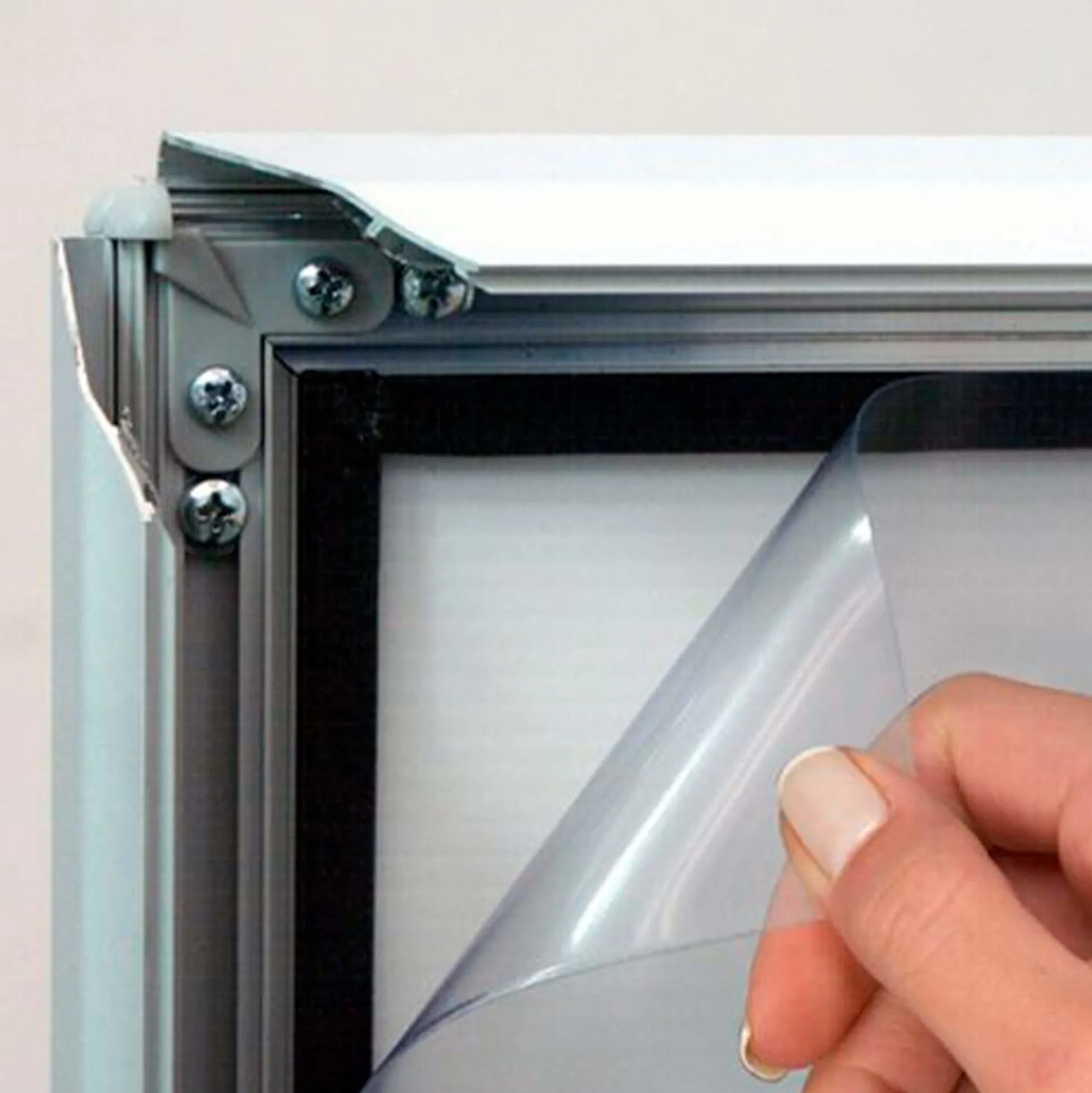 Frontplade u/magnet 50x70 cm.