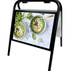 Gadeskilt Expo Sign 29,7x42 cm, sort