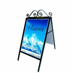 Gadeskilt Star antique classic 50x70 cm