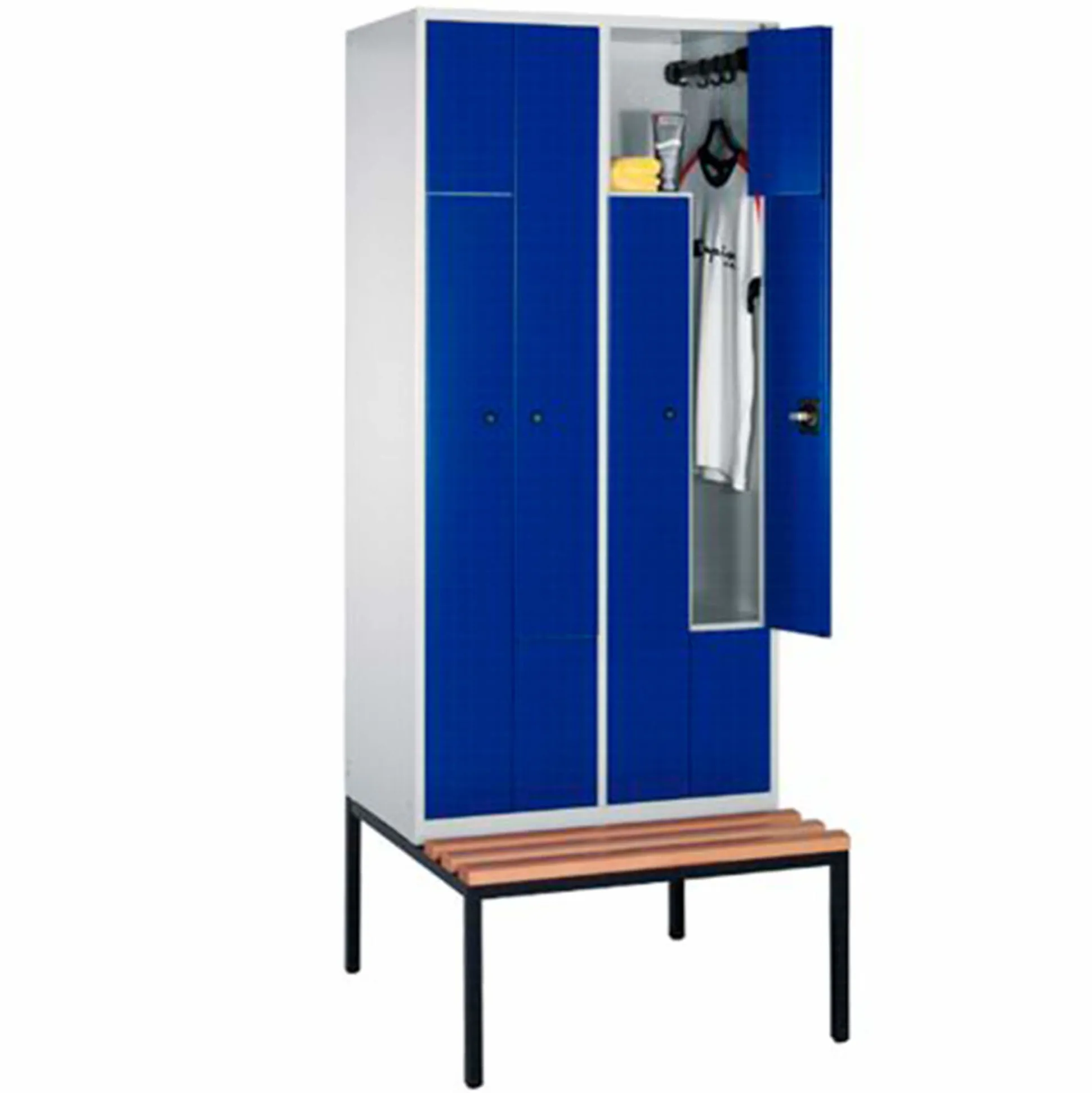 Garderobeskab 51 x 82 x 209h cm.