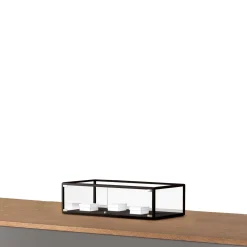 Glasmontre Lux til bord lav