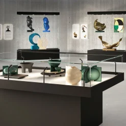 Glasmontre/glaskasse Athene