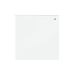 Glastavle InBoard 100x100 cm, hvid