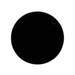 Glastavle Naga Ø80 cm, sort