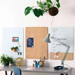 Glastavle Naga, runde hjørner 50x70 cm