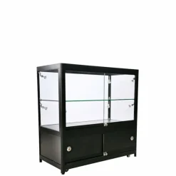 Glasvitrine Allum, m/ underskab