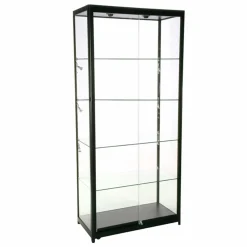 Glasvitrine Allum m/låsbare skydelåger