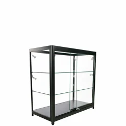 Glasvitrine Allum, m/skydelåger