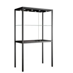 Glasvitrine Arta 120 cm, 1 hylde