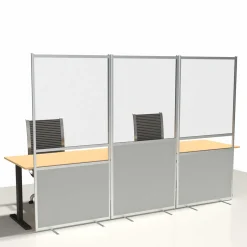 Gulvafskærmning Ultimate transparent/grå