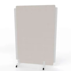 Gulvskærm på hjul Nordic Light Care, 115x186 cm