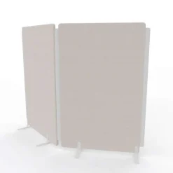 Gulvskærm på hjul Nordic Light Care, 115x186 cm