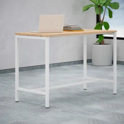 Højbord Monik 70x160, hvidt stel