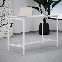 Højbord Monik 70x160, hvidt stel