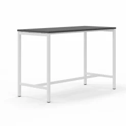 Højbord Monik 70x160, hvidt stel