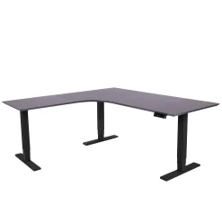 Hjørne hæve sænkebord 200x200 - Corporate