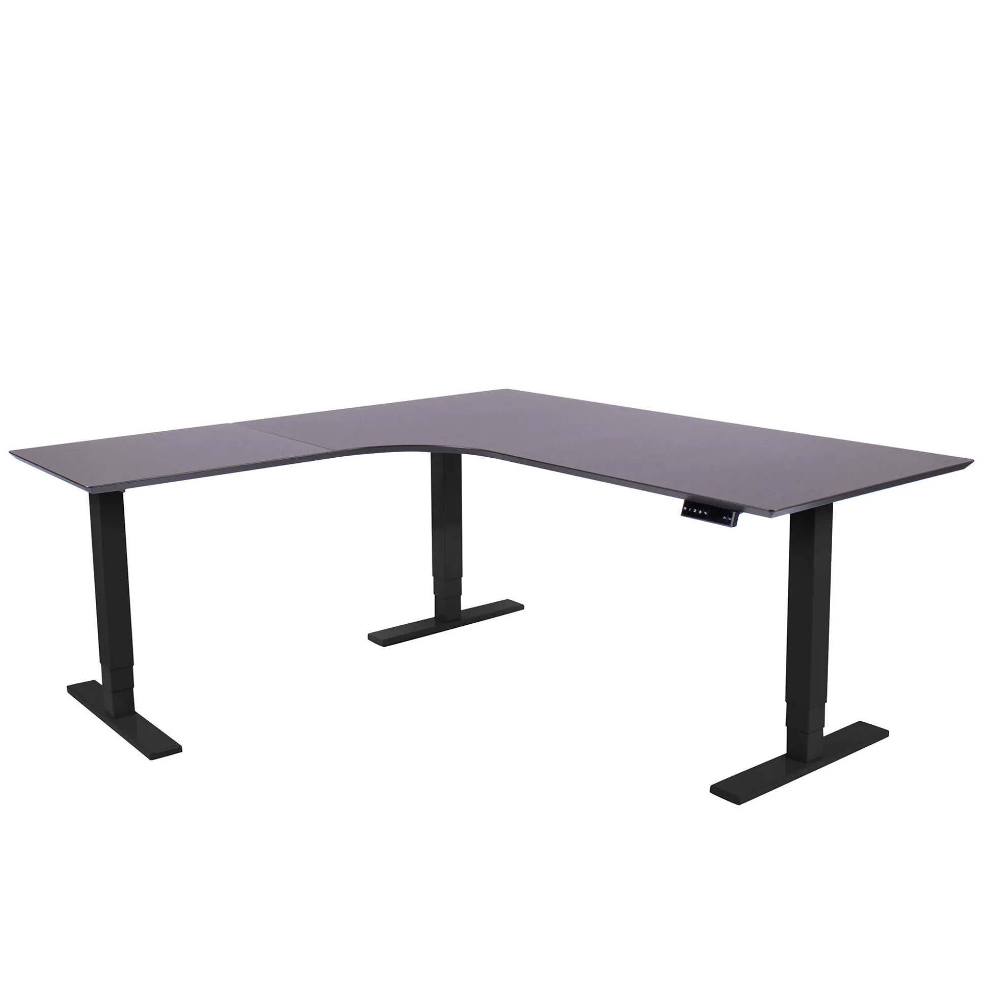 Hjørne hæve sænkebord 160x180 - Corporate