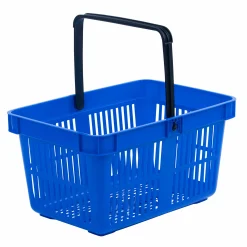 Indkøbskurv Standard 20 liter, blå