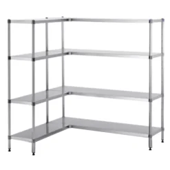 Inox Standard hjørnekrog venstre