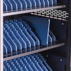 Ipad-vogn med 40 rum til tablets, mobil mm, på hjul