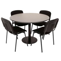 Kantine-/mødesæt Van Doren m. 4 stole