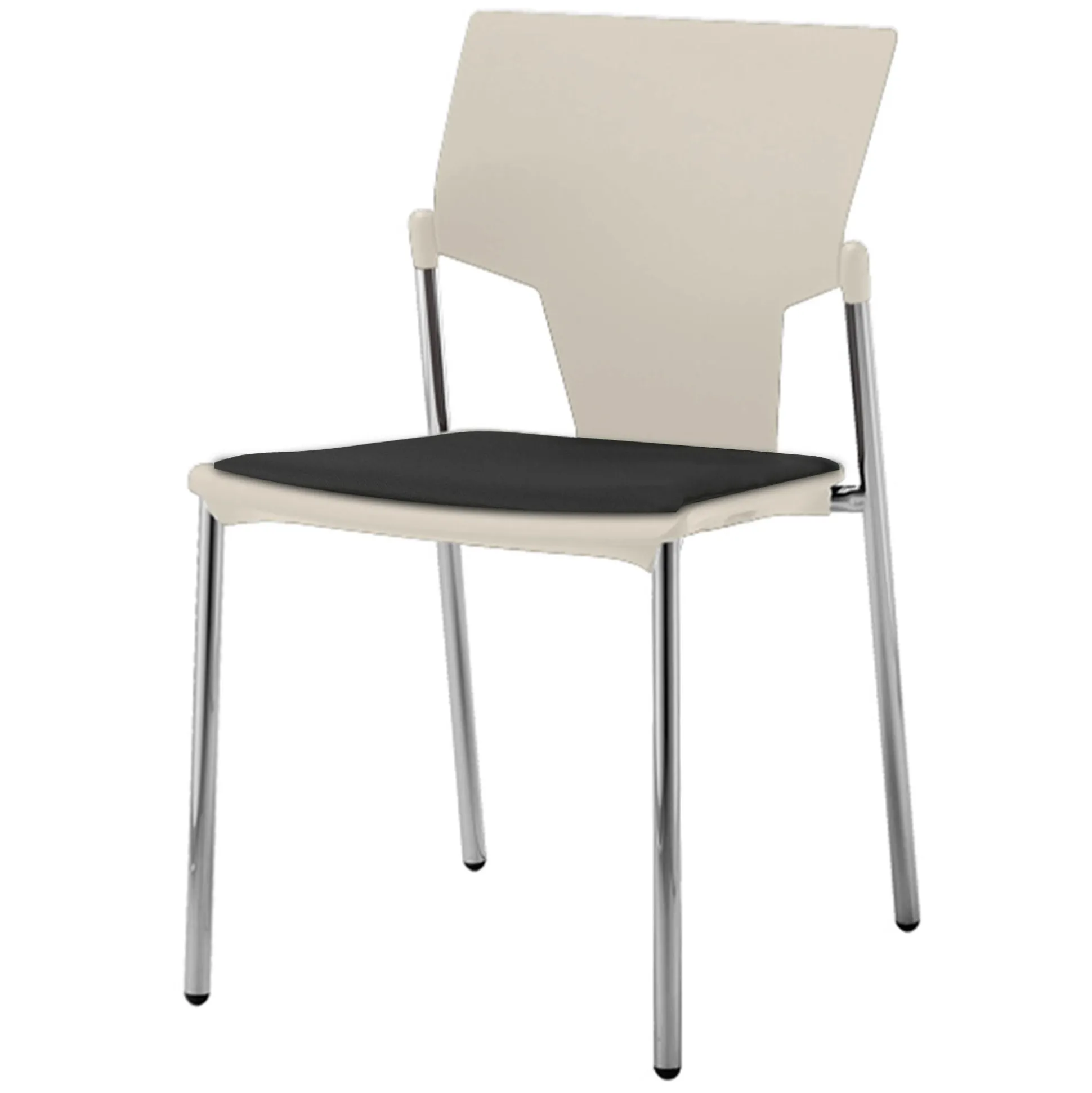 Kantinestol/mødestol Aktiva m.polster