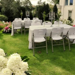 Klapstol American, hvid