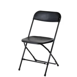 Klapstol Samson Lux 10 stk, sort