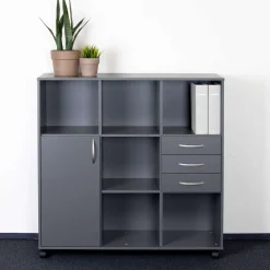 Kontorreol EPF 3x3h uden lås