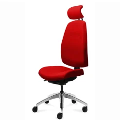 Kontorstol Cari høj ryg, blank