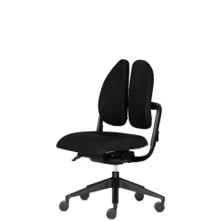 Kontorstol Duo-Back, sort