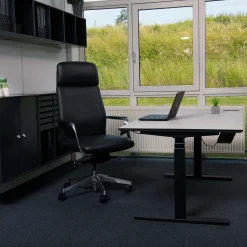 Kontorstol ELC Bonea læder sort