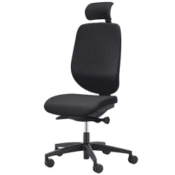 Kontorstol Giroflex 353-4529 høj, sort